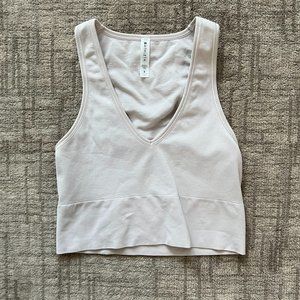 Athleta Aurora Crop Rib Tank